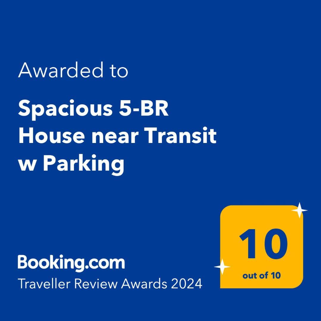 Spacious 5-Br House Near Transit W Parking シカゴ エクステリア 写真